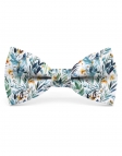 LANTAU - FLORAL BOW TIE - CLASSIC - GREEN & YELLOW