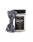 SENSO - FLORAL BOW TIE - CLASSIC - BLUE & BEIGE