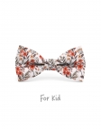 GASHA - KID or TEEN BOW TIE - ORANGE & BEIGE