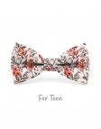 GASHA - KID or TEEN BOW TIE - ORANGE & BEIGE