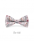 LAMMA - KID or TEEN BOW TIE - PINK & GREEN