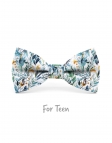 LANTAU - KID or TEEN BOW TIE - GREEN & YELLOW