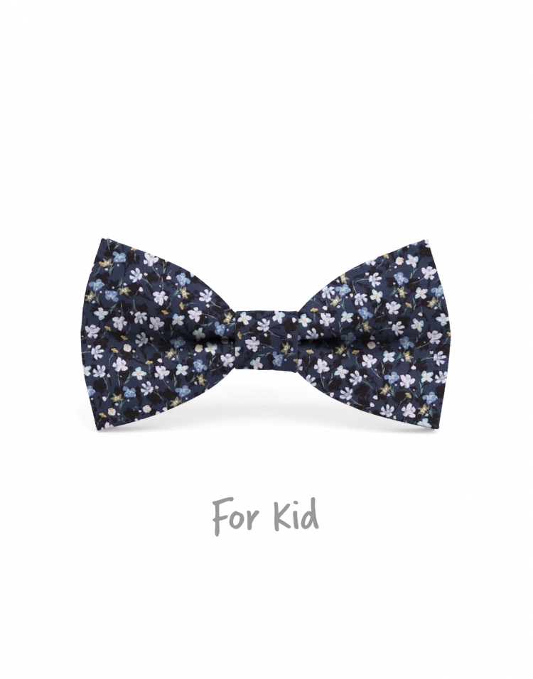 SOMI - KID or TEEN BOW TIE - NAVY BLUE