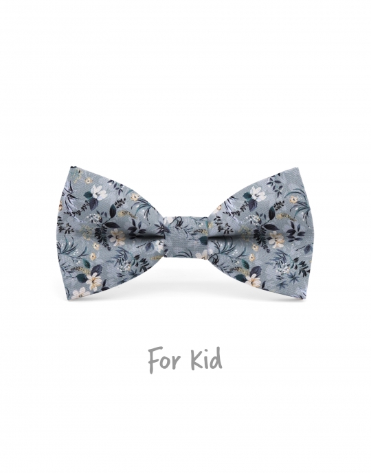 EIKAN - KID or TEEN BOW TIE - BLUE