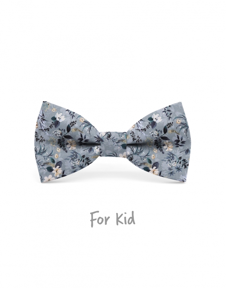 EIKAN - KID or TEEN BOW TIE - BLUE