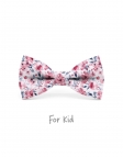 YURA - KID or TEEN BOW TIE - PINK