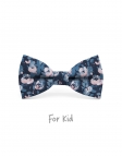 CHATAM - KID or TEEN BOW TIE - BLUE & PINK