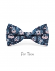 CHATAM - KID or TEEN BOW TIE - BLUE & PINK