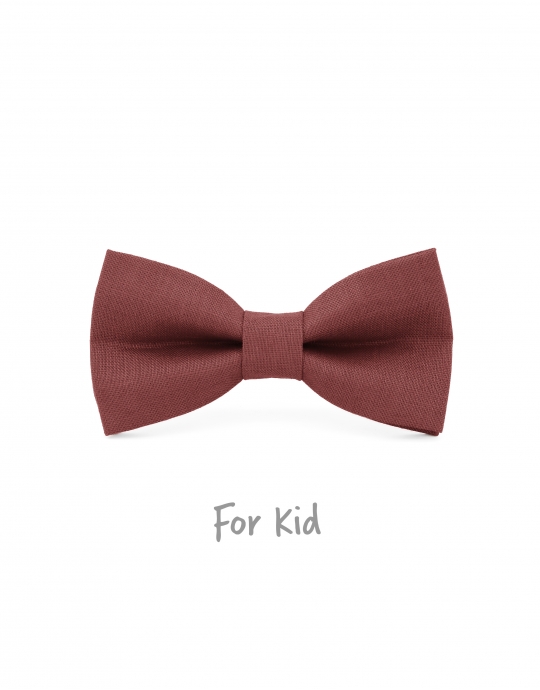 CELLAR - 100% LINEN - KID or TEEN BOW TIE