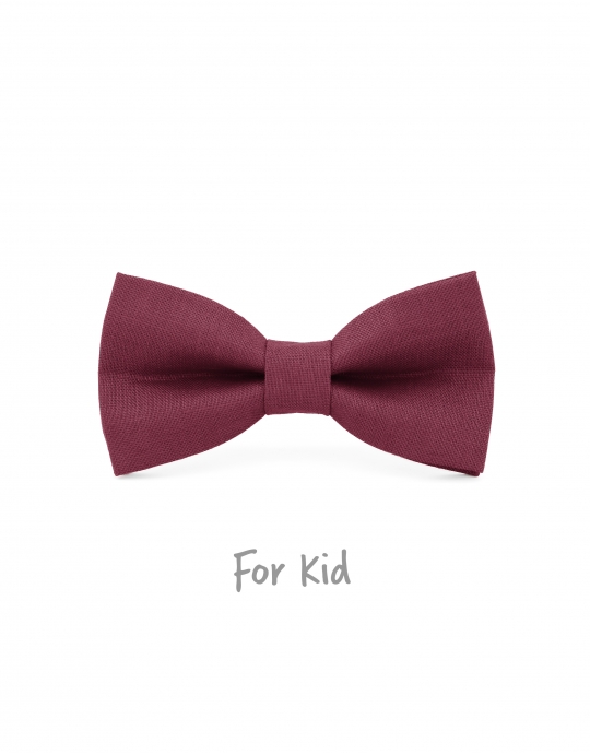 PETAL - 100% LINEN - KID or TEEN BOW TIE