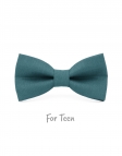 RIVER - 100% LINEN - KID or TEEN BOW TIE