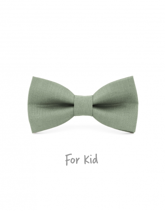 MEADOW - 100% LINEN - KID or TEEN BOW TIE