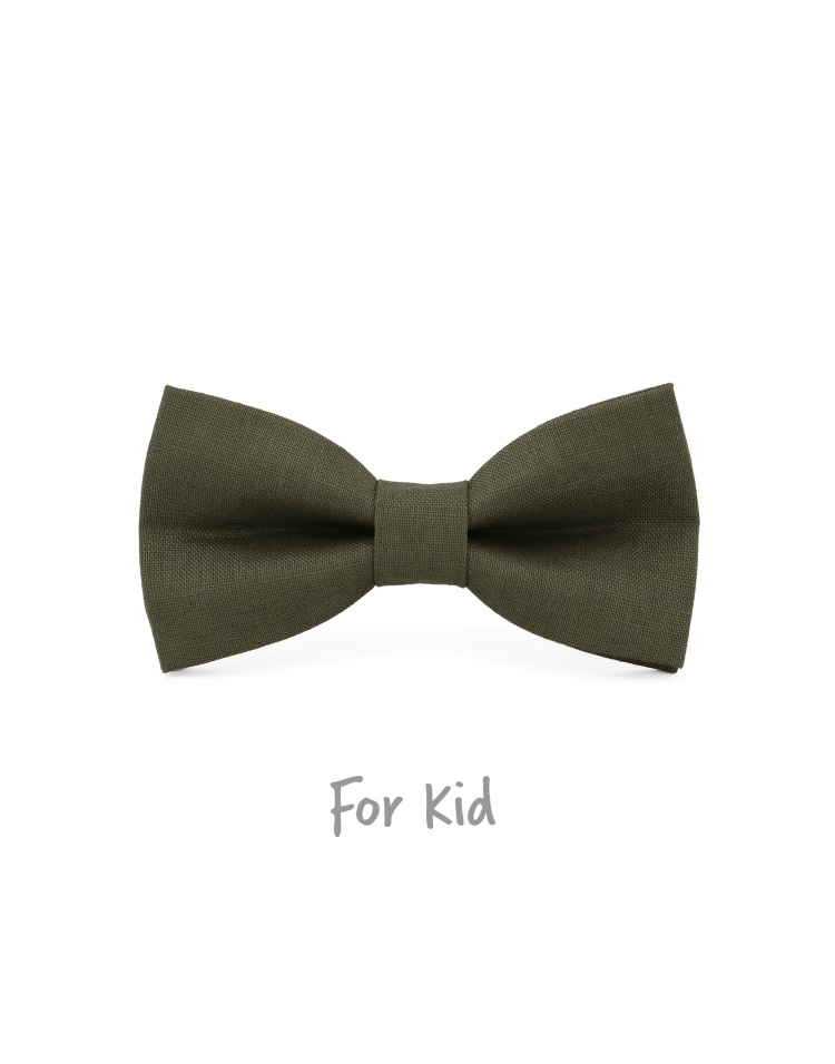 COUNTRY - 100% LINEN - KID or TEEN BOW TIE