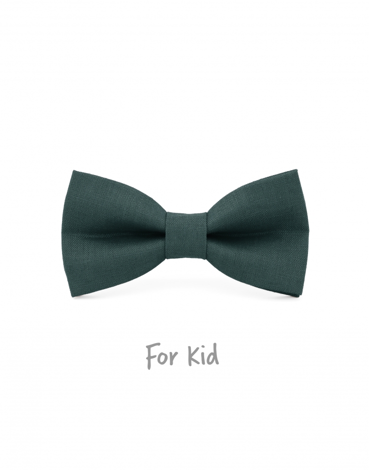 TRAIL - 100% LINEN - KID or TEEN BOW TIE