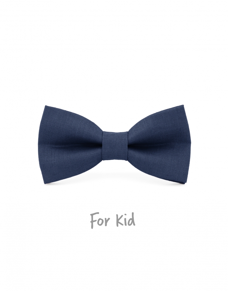 POUND - 100% LINEN - KID or TEEN BOW TIE