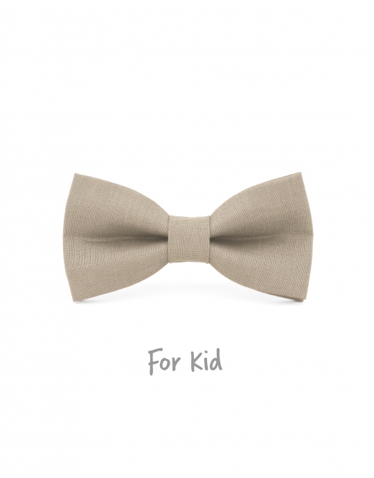 FIELD - 100% LINEN - KID or TEEN BOW TIE