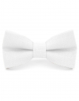 BLANC - 100% RAW LINEN - BOW TIE - WHITE