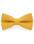 MIEL - 100% RAW LINEN - BOW TIE - YELLOW