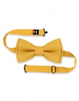 MIEL - 100% RAW LINEN - BOW TIE - YELLOW