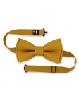 MOUTARDE - 100% RAW LINEN - BOW TIE