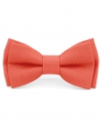 CORAIL - 100% RAW LINEN - BOW TIE - CORAL