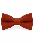 POTIRON - 100% RAW LINEN - BOW TIE - PUMPKIN ORANGE