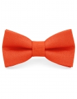 MANDARINE - 100% RAW LINEN - BOW TIE - ORANGE