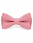 POUPON - 100% RAW LINEN - BOW TIE - LIGHT PINK