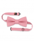 POUPON - 100% RAW LINEN - BOW TIE - LIGHT PINK