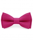 FUCHSIA - 100% LIN BRUT - NOEUD PAPILLON - ROSE