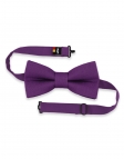 LAVANDE - 100% RAW LINEN - BOW TIE - VIOLET