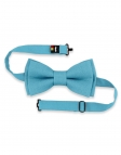 CIEL - 100% RAW LINEN - BOW TIE - SKY BLUE