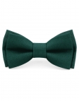 EMERAUDE - 100% RAW LINEN - BOW TIE - EMERALD GREEN