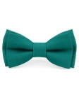 PAON - 100% RAW LINEN - BOW TIE - PEACOCK GREEN