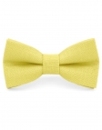 MIMOSA - 100% RAW LINEN - BOW TIE - YELLOW