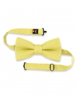 MIMOSA - 100% RAW LINEN - BOW TIE - YELLOW