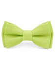 BOURGEON - 100% RAW LINEN - BOW TIE - LIGHT GREEN