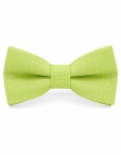 BOURGEON - 100% RAW LINEN - BOW TIE - LIGHT GREEN