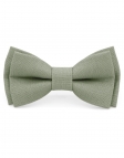 SAUGE - 100% RAW LINEN - BOW TIE - GREEN