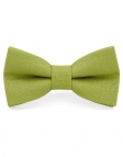 PISTACHE - 100% RAW LINEN - BOW TIE - GREEN