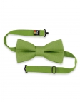 PRAIRIE - 100% RAW LINEN - BOW TIE - GREEN