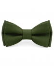 MOUSSE - 100% RAW LINEN - BOW TIE - GREEN