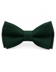 FORET - 100% RAW LINEN - BOW TIE - DARK GREEN