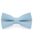 ATMOSPHERE - 100% RAW LINEN - BOW TIE - LIGHT BLUE