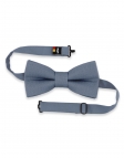 PIGEON - 100% RAW LINEN - BOW TIE - BLUE