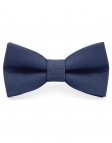 AVIATEUR - 100% RAW LINEN - BOW TIE - BLUE