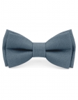 RAMIER - 100% RAW LINEN - BOW TIE - BLUE