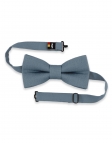 RAMIER - 100% RAW LINEN - BOW TIE - BLUE