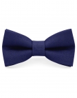 BLEUET - 100% RAW LINEN - BOW TIE - BLUE