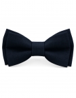 MARINE - 100% RAW LINEN - BOW TIE - NAVY BLUE